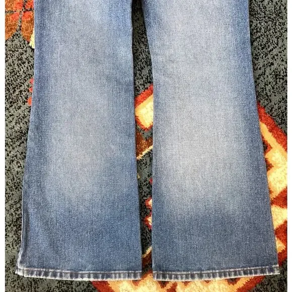 Vintage Jordache Size 3/4 Ankle Flare Jeans Women's Y2K - Picture 6 of 7